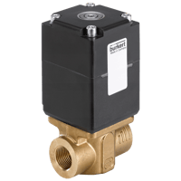 Burkert 2/2-Way Solenoid Control Valve, 2865